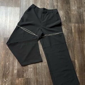 Women's Black Bedazzled Pants